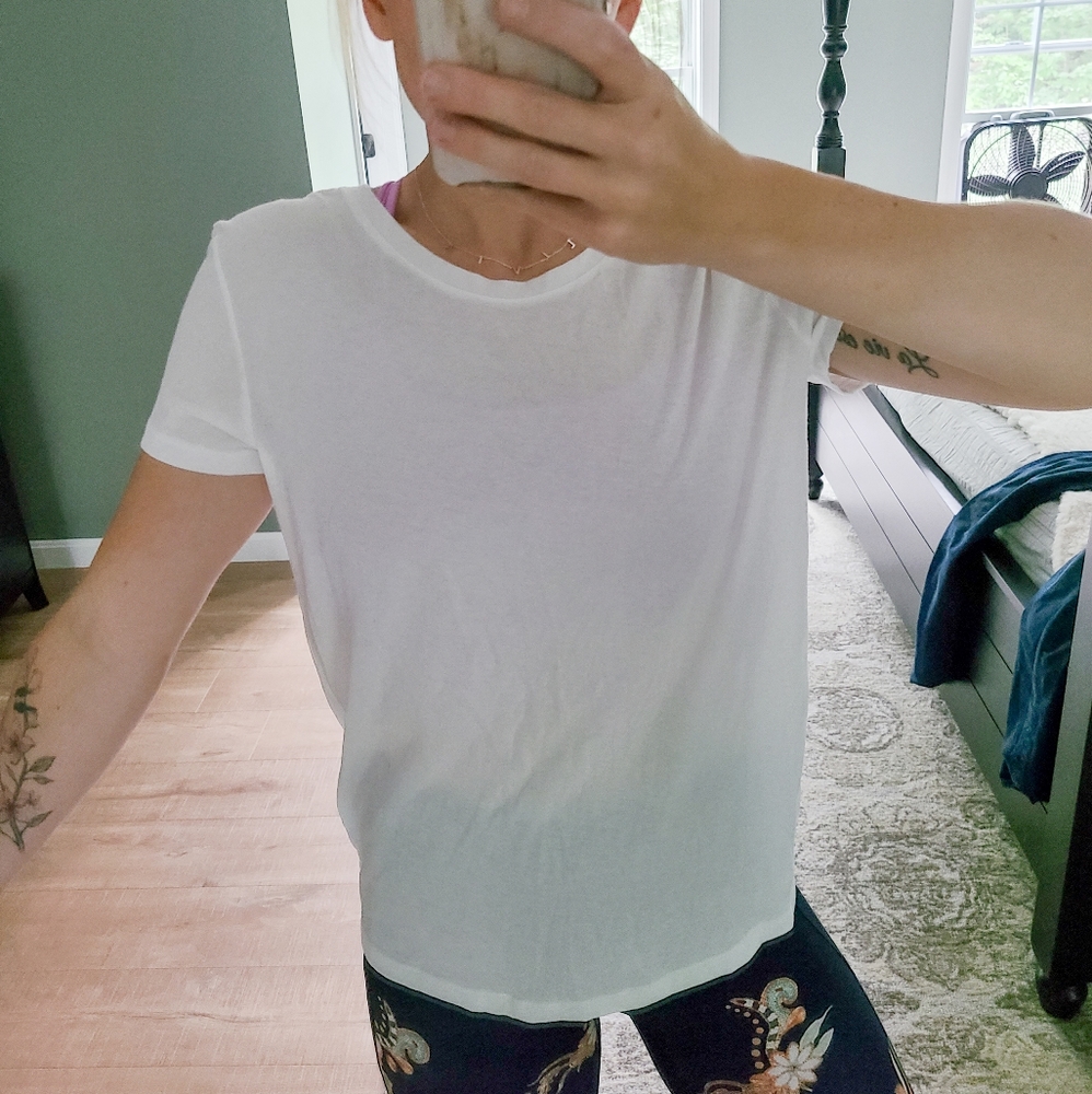 Victoria Secret Wrap Back Sport Tee
